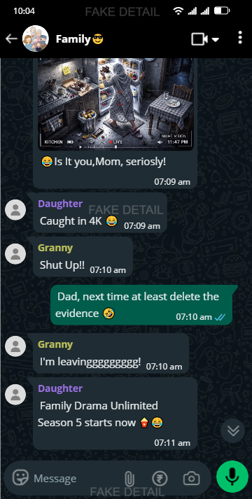 Family Group chat image