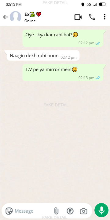 GF BF funny chat image