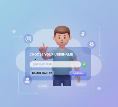 Generate unique and available usernames with the Username Generator