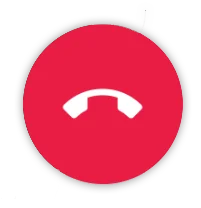 Video Call End Icon